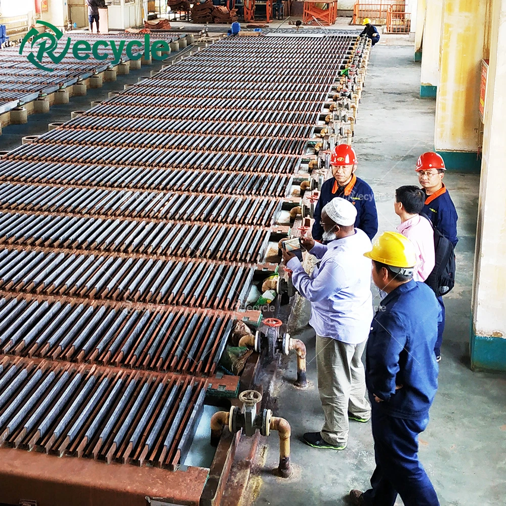 Copper Cathode Making Plant Scrap Copper Refining Machine