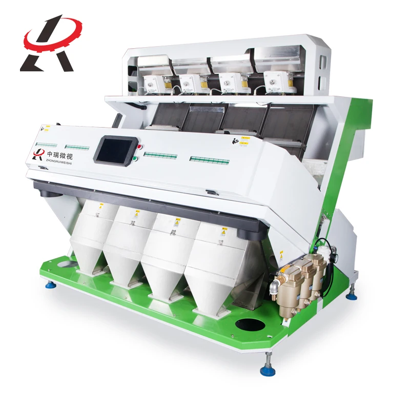 Vision CCD Plastic Material Color Sorter With Ejector