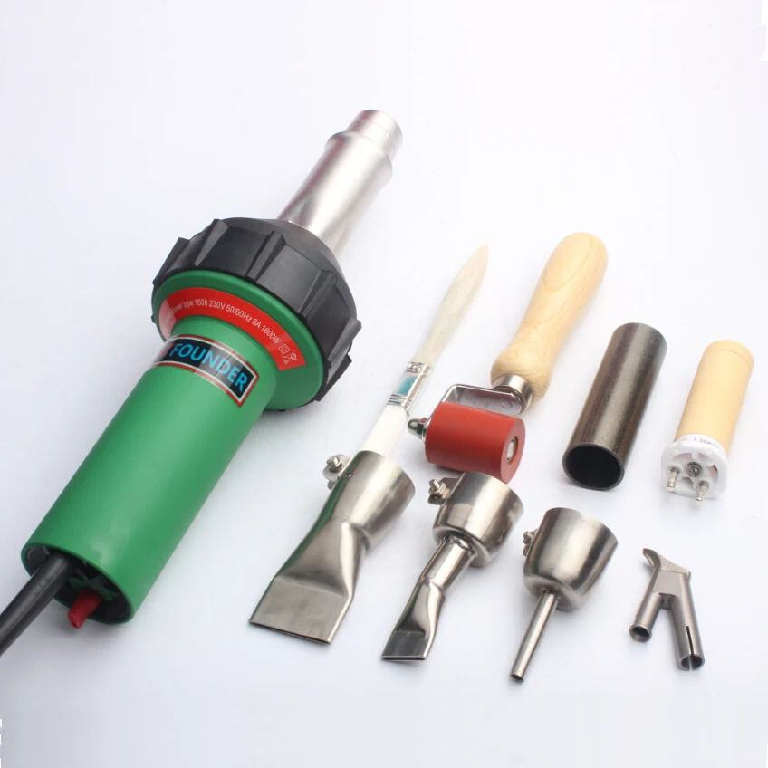 110V 220V 1600W heat gun hot air gun plastic welder for swimming pool for car fixing