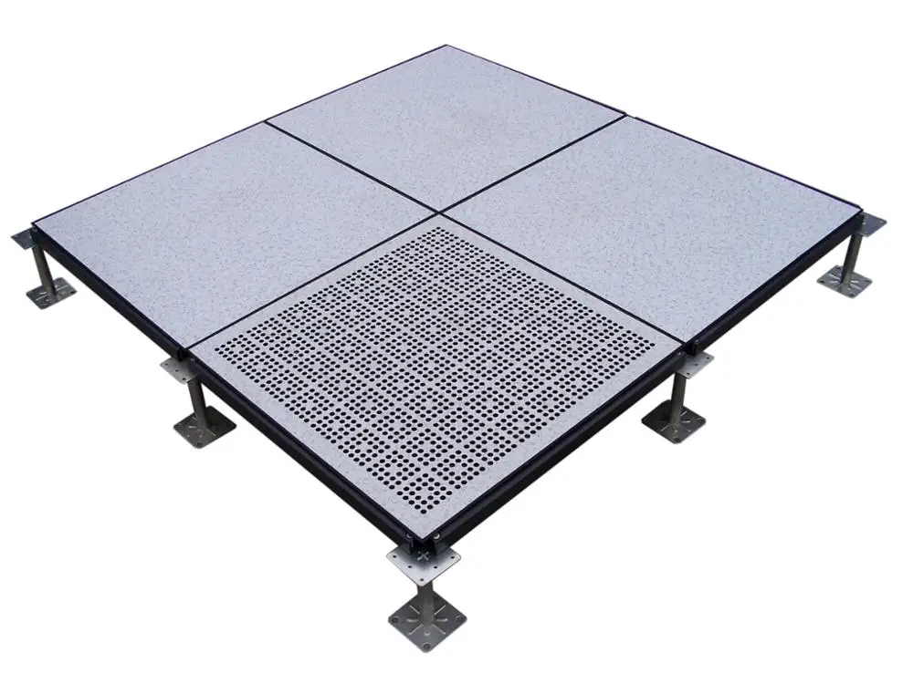 High Quality Antistatic Air-Flow Raised Access Floor in all steel used for computer room,data center