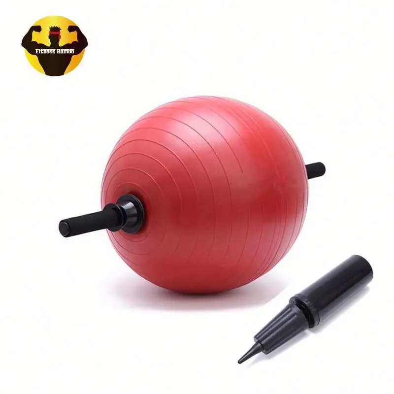 RAMBO China Top Ten Abdominal Slider Machine Wheel Ball With Knee Pad Resistance Bands
