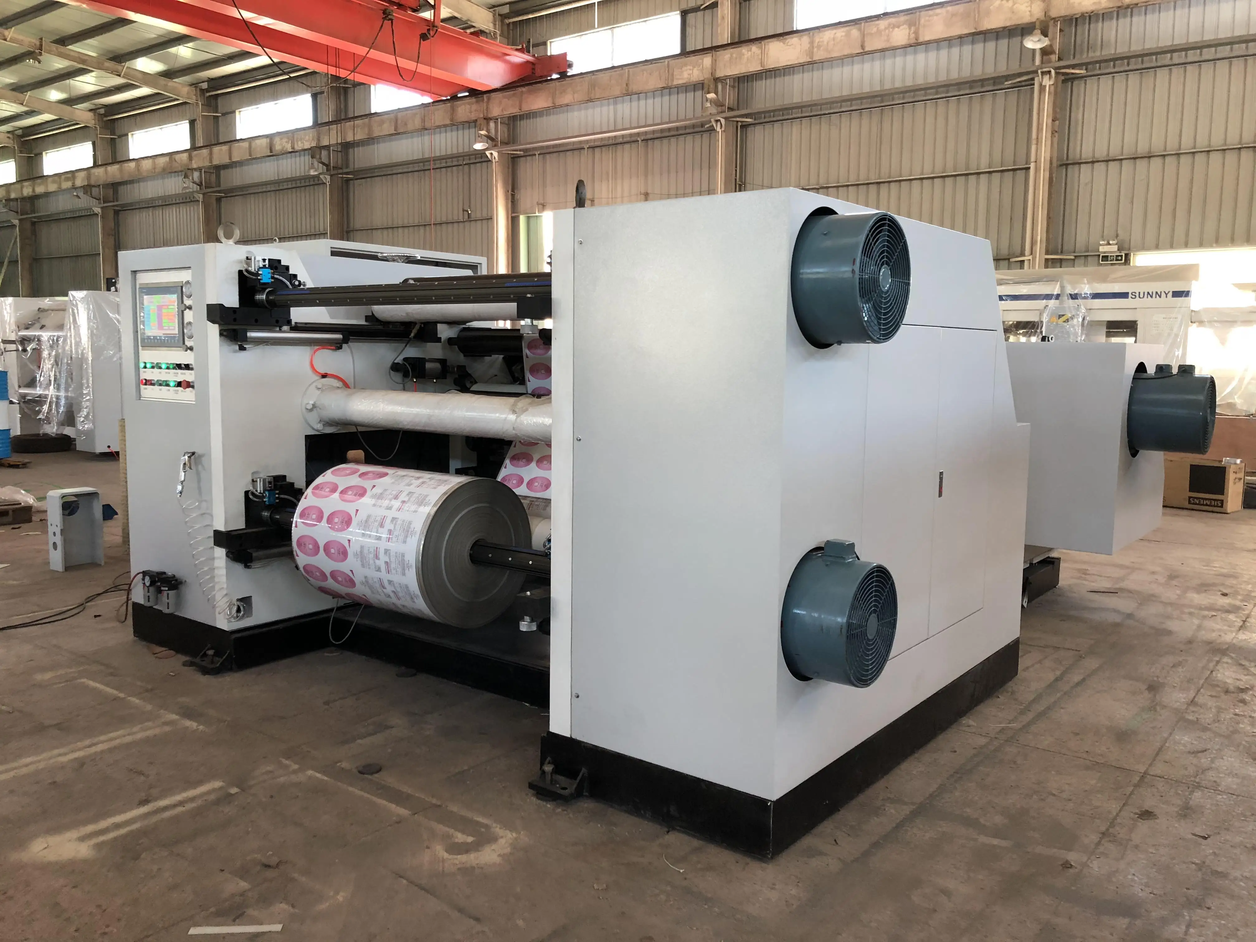 
Automatic Aluminum Foil Laminated Paper Slitting Machine Paper Slitter Rewinder Machine 