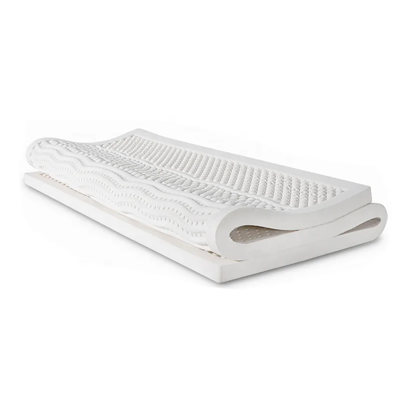 Quiet Hypoallergenic Breathable 100% Latex Mattress Foam Rubber Bed
