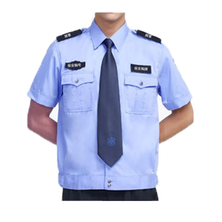 Оптовая продажа с коротким рукавом pgrade охранной компании охранной формы форма безопасности