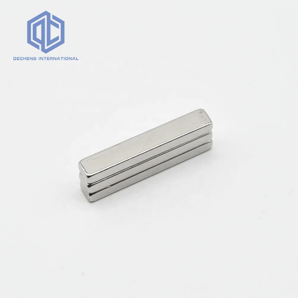 Powerful Rare Earth Ndfeb Flat Rectangular Small Bar Magnets magnet manufacturer