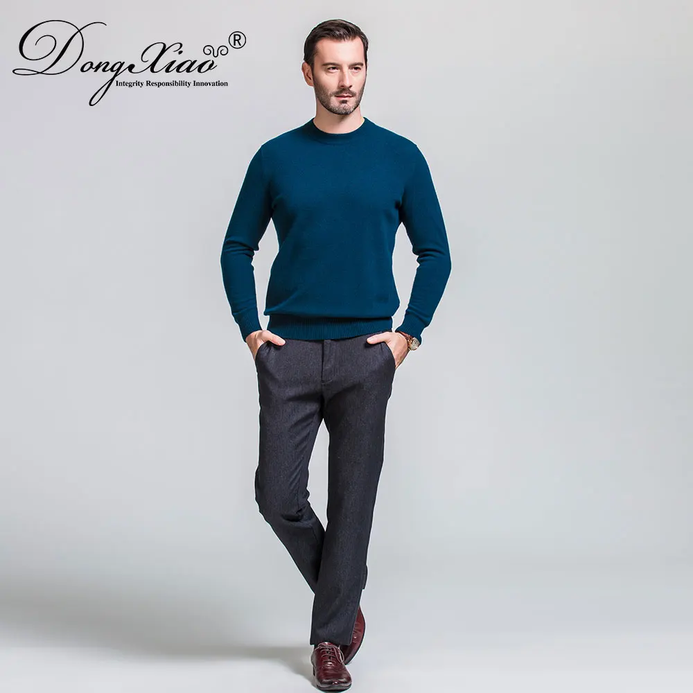 2017 мода OEM service ручной вязать кашемировый пуловер свитер мужчин из Внутренней Монголии