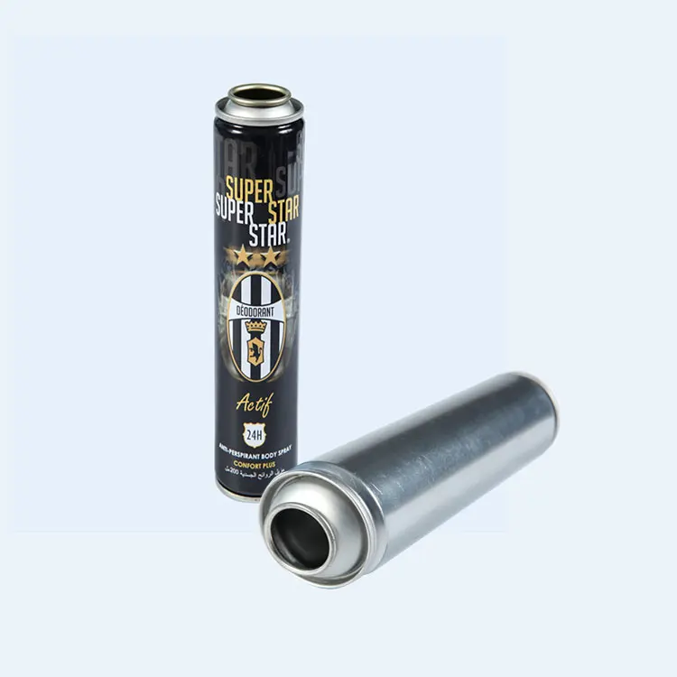 
Aerosol Empty Spray Tin Metal Cans Ordinary Non-Printing Aerosol Can Manufacturer 