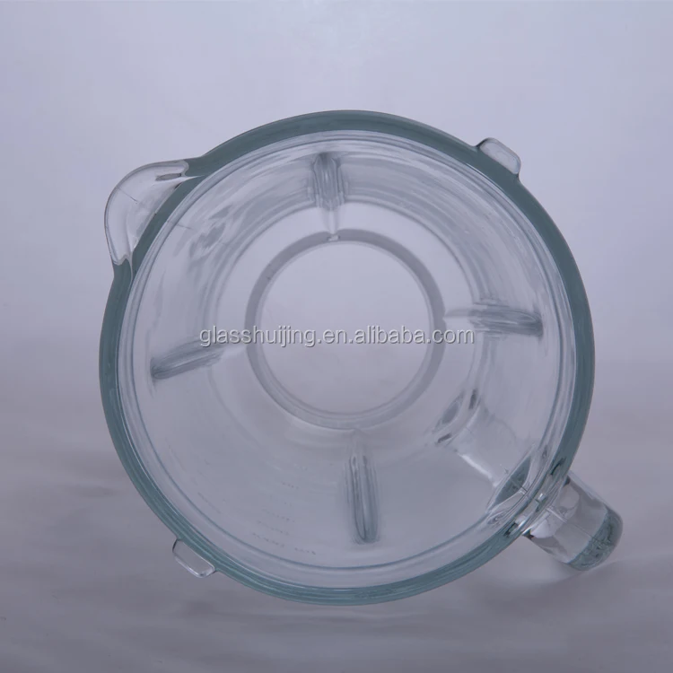 A16-1 vasos de vidrio 1.5 liter cheap clear national 176 1.5 Liter blender spare parts replacement glass jug / jar