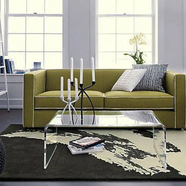 Fashion Custom Design Acrylic Portable Computer Desk Folding Table