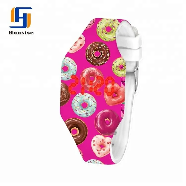 
Wholesale Silicone LED Children Wrist Kids Reminder Sport Watch For Kids 