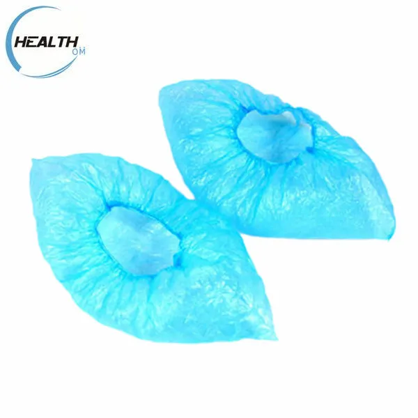 
blue shoe covers pe film shoe cover Medical disposable cpe shoe cover, cpe overshoes <span style=