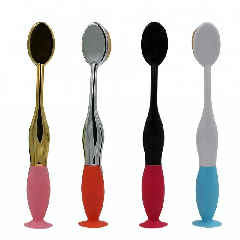 DW Tooth brush Private Label Foundation Powder Single Brush Makeup Brush