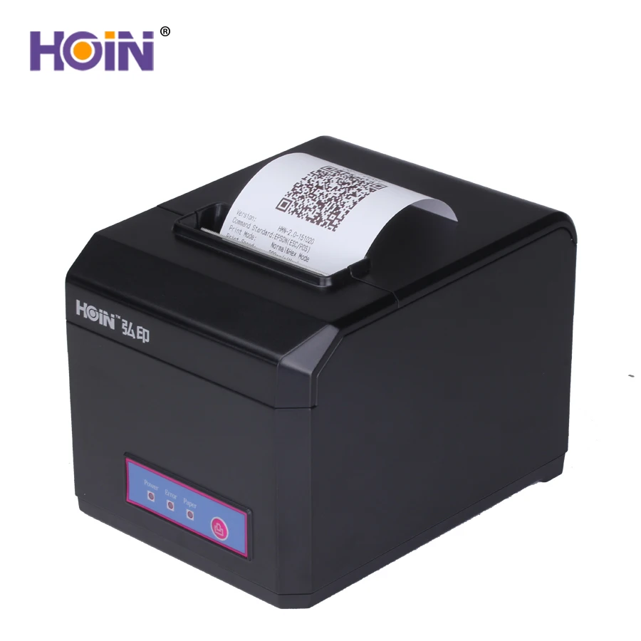 USB LAN WIFI BT Ethernet Rich Interface 300mm/s Fast Speed Thermal Receipt Printer 80mm Bluetoth