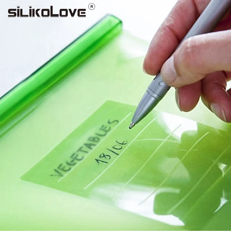 1500ml&1000ml Reusable Silicone Food Storage Bags | BEST for Sandwich, Liquid, Snack, Lunch, Fruit, Freezer Airtight Seal