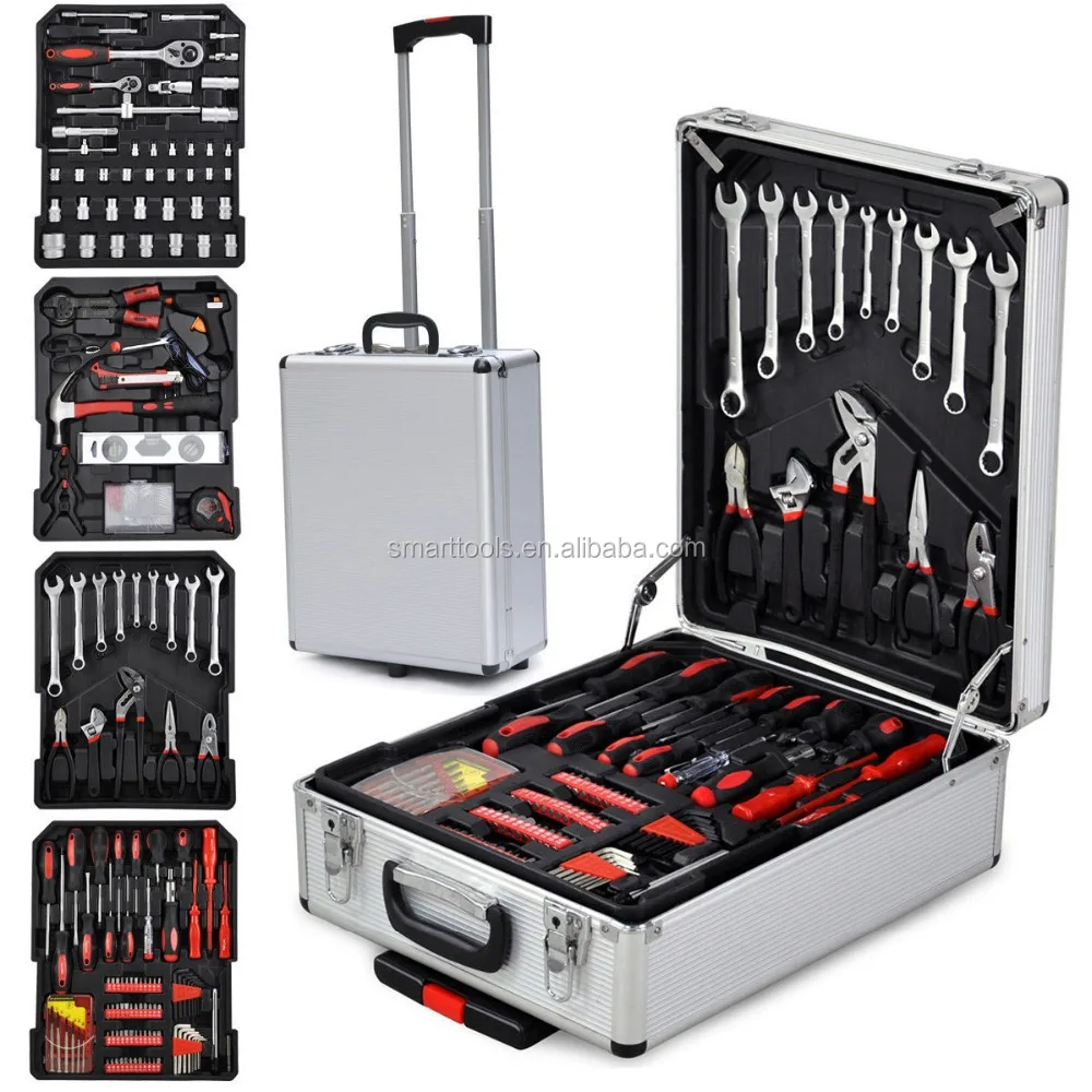 Professional New Design 399Pcs Aluminum Box Tool Sets