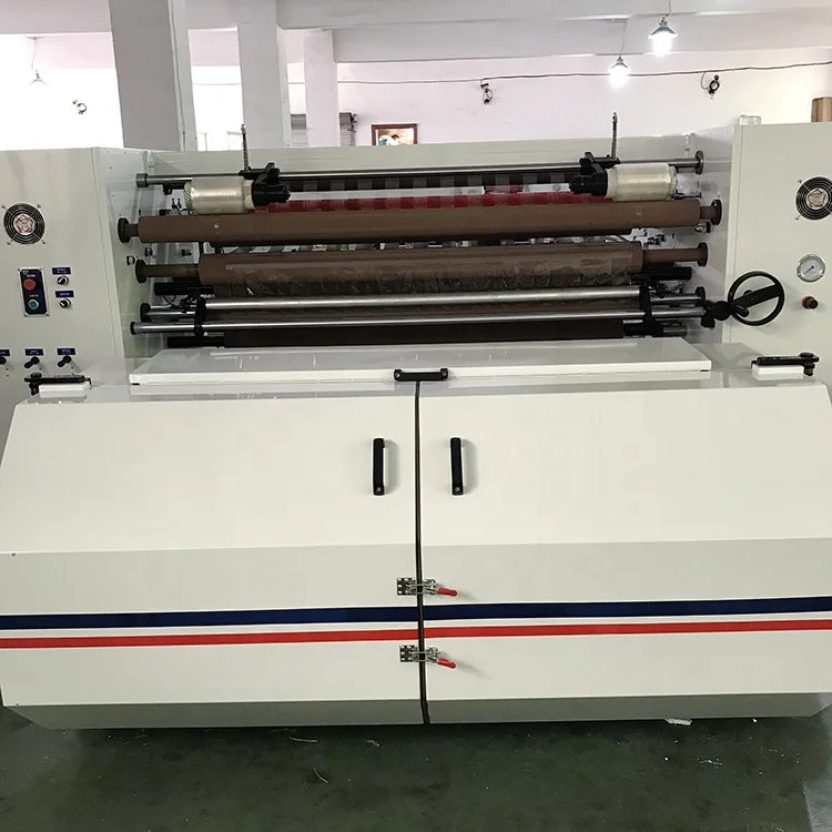 Jumbo roll masking tape slitter rewinding machines adhesive cello tape cutting slitting machine