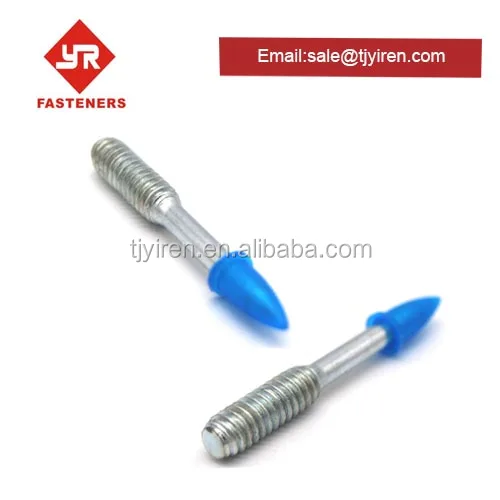 High Velocity Eyelet Drive pins with 6mm dia actuate hat