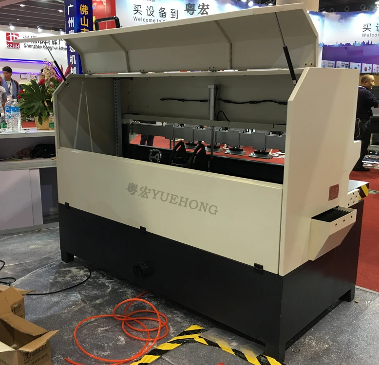 Half-Automatic Acrylic Diamond Polishing Machine  working  length 1350mm for  Acrylic Edge bright effect