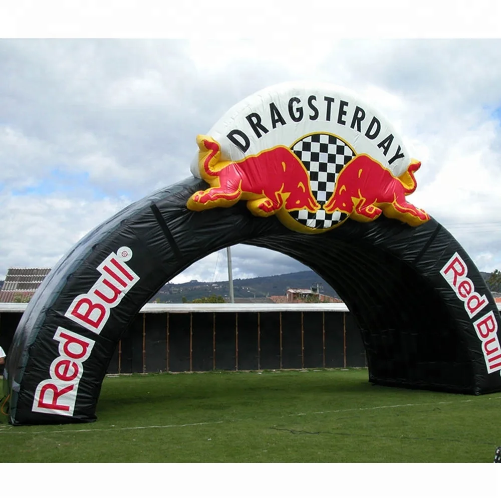 Inflatable Arch Finish Line Inflatable Running Arch With Logo Print Inflatable Marathon Arch