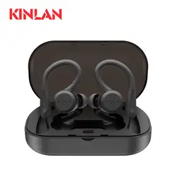 Shenzhen Kinlan Newest Wireless Bluetooth Sports Earhook Headphones True Wireless Bluetooth Earbuds Tws Earphones