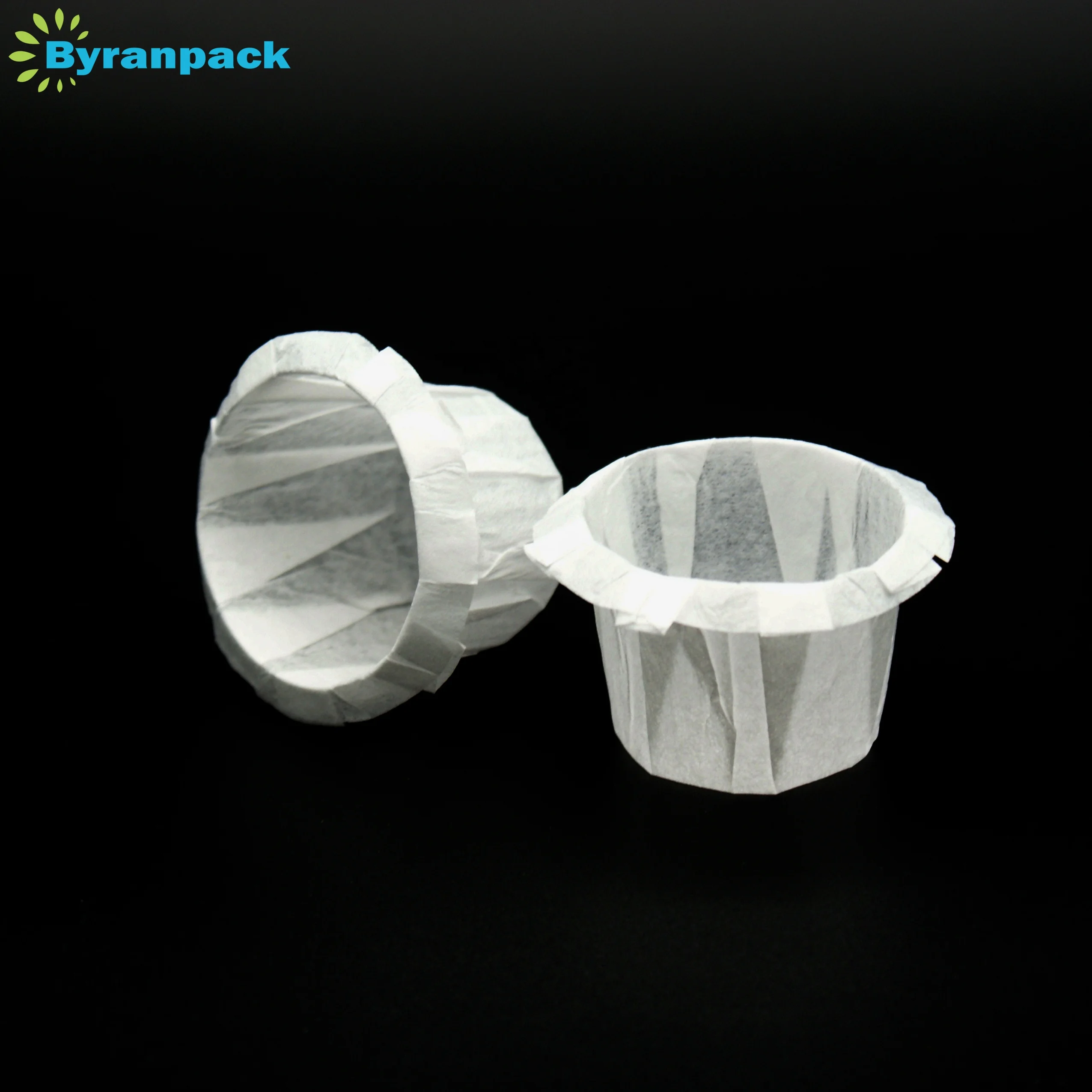 Заводская бумажная капсула для фильтрации кофе с крышкой, бумажная чашка для фильтрации кофе 35*33 мм