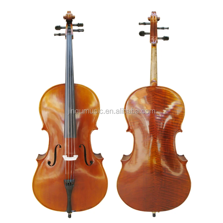 
JinQu Super Sale Professional Handmade Cello 4/4 with bow and bag Wholesale 