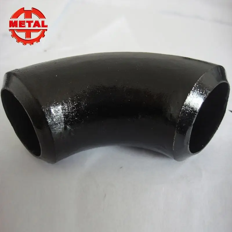 business industrial 8 inch butt welded carbon steel 90deg pipe fittings