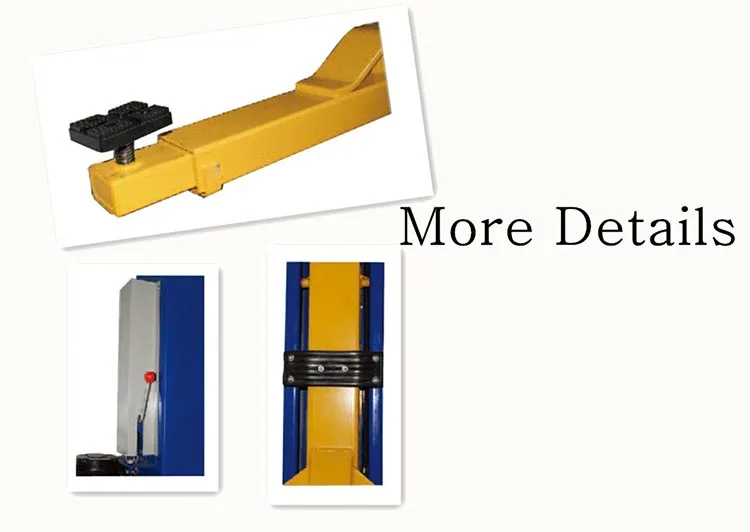 Professional design hydraulic car lift to dubai