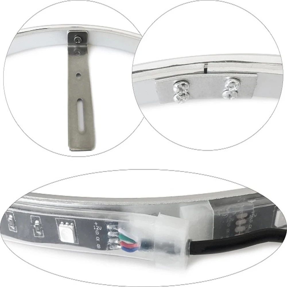 Dream color LED Flash Tire Wheel Light for  Car ATV Truck Spoke Light Lamp