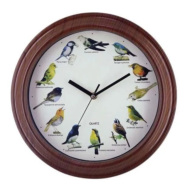Home decor cuckoo wall clock with bird SINGING