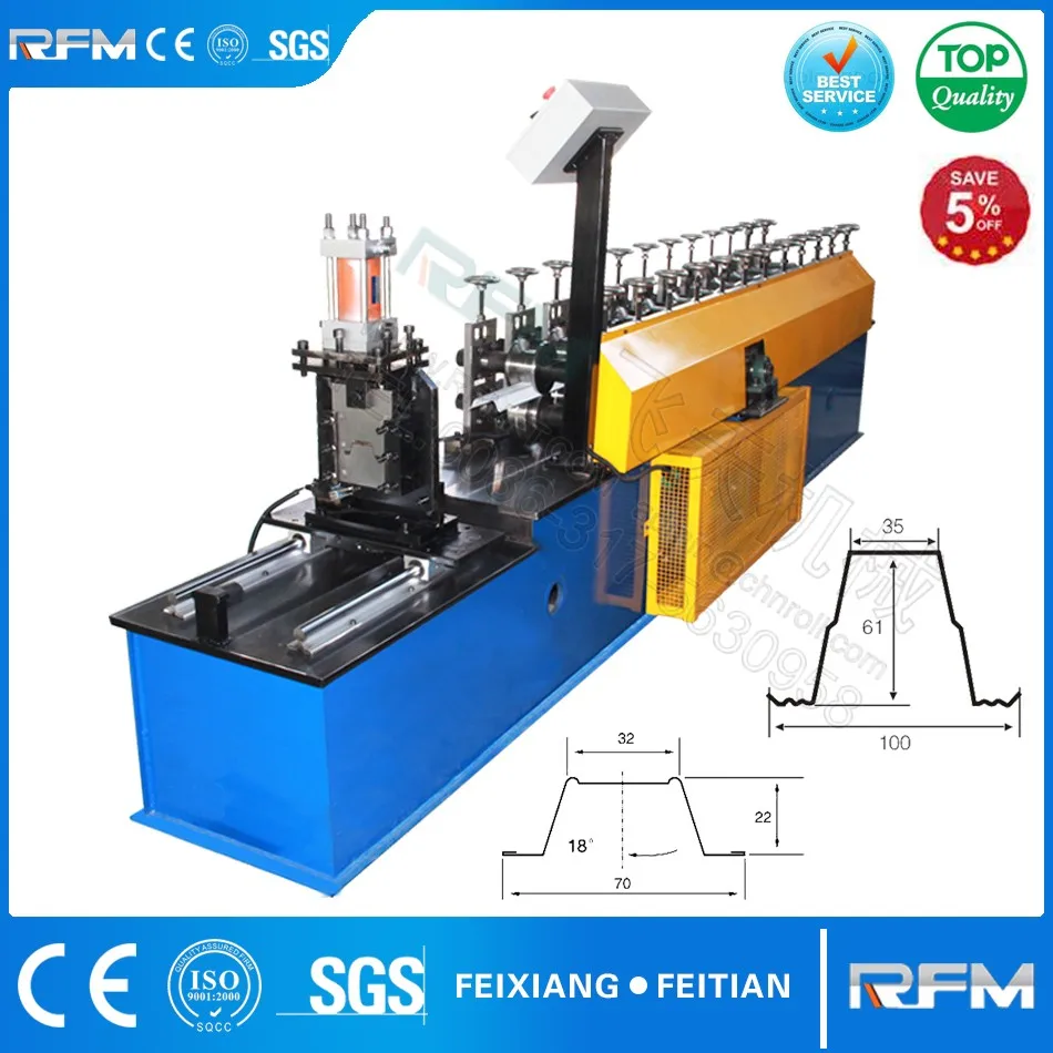 NEW type top hat ceiling batten roll forming machine