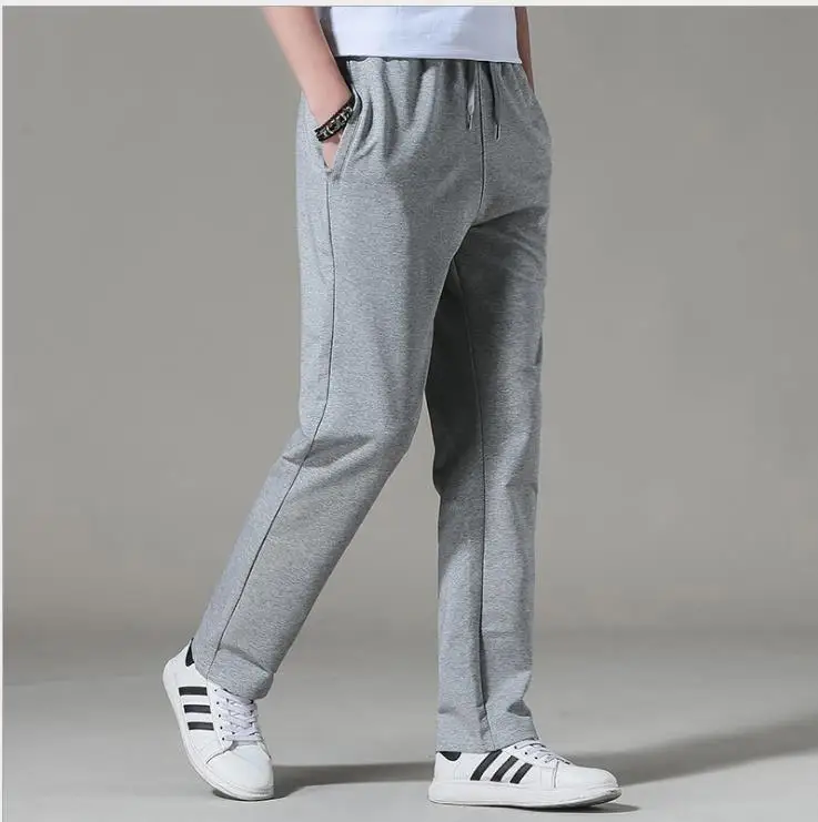 PS02 студенческие мужские спортивные расслабляющие мягкие брюки lea sure с поясом на талии со шнурком для оптовой продажи