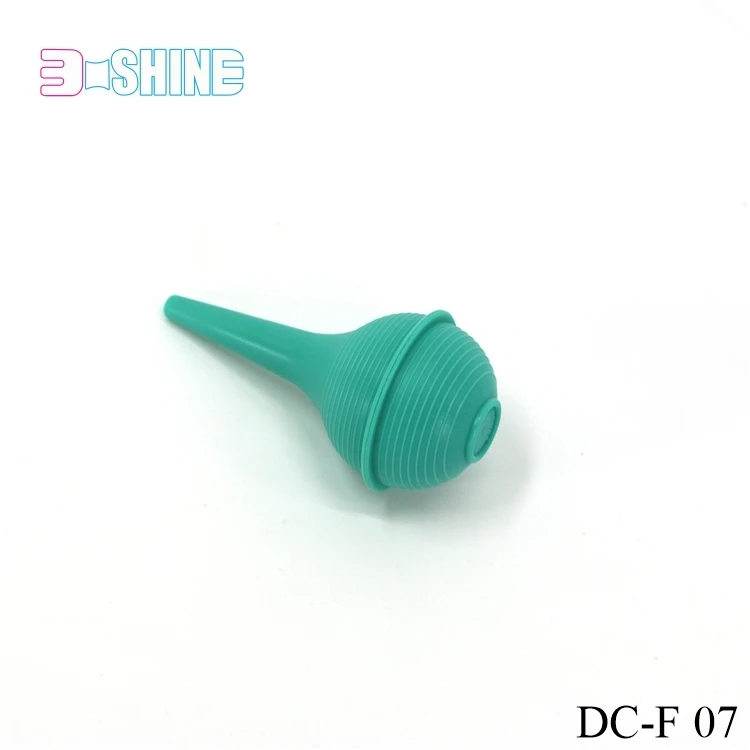 silicone material green Baby Nasal Aspirator and Booger Sucker