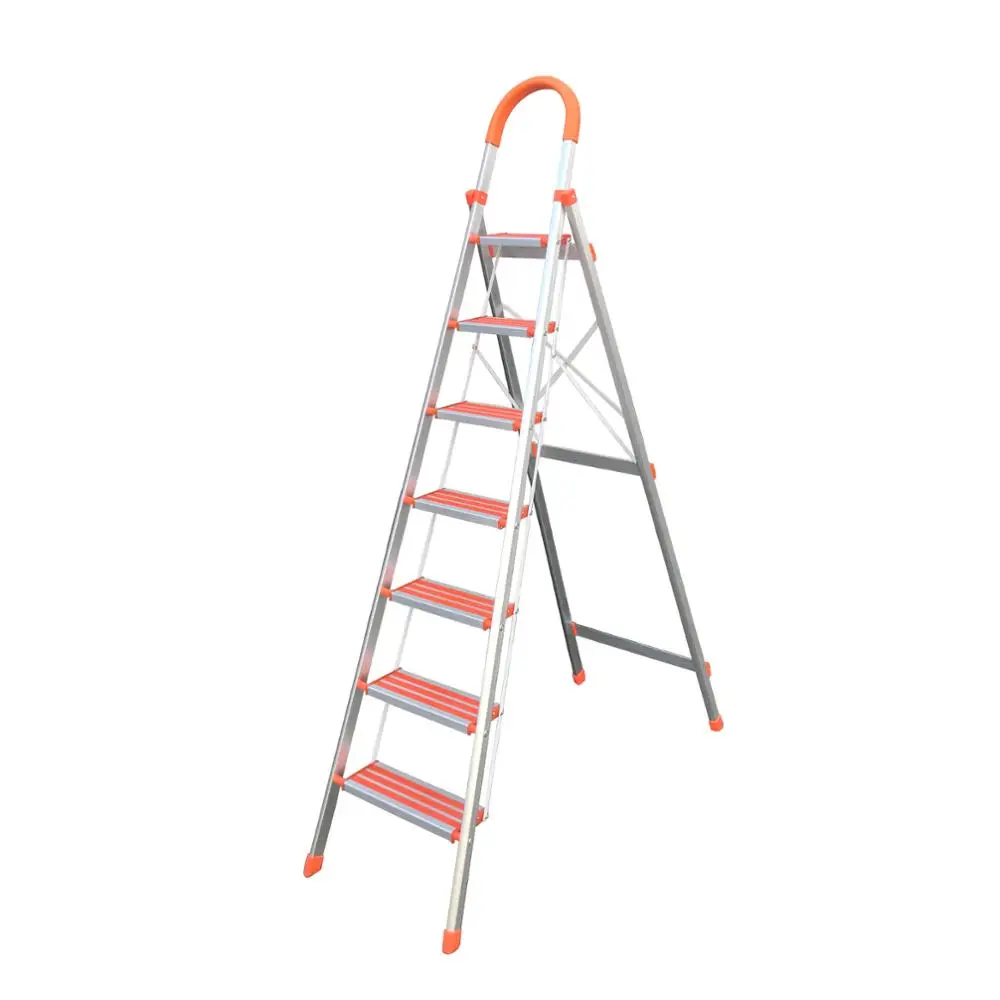 
Non-slip 7 Step Aluminum Folding Ladder 
