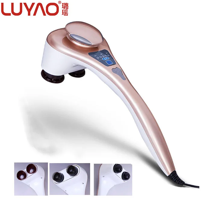 ETL approved health benefits china back body handheld dual head infrared massage hammer