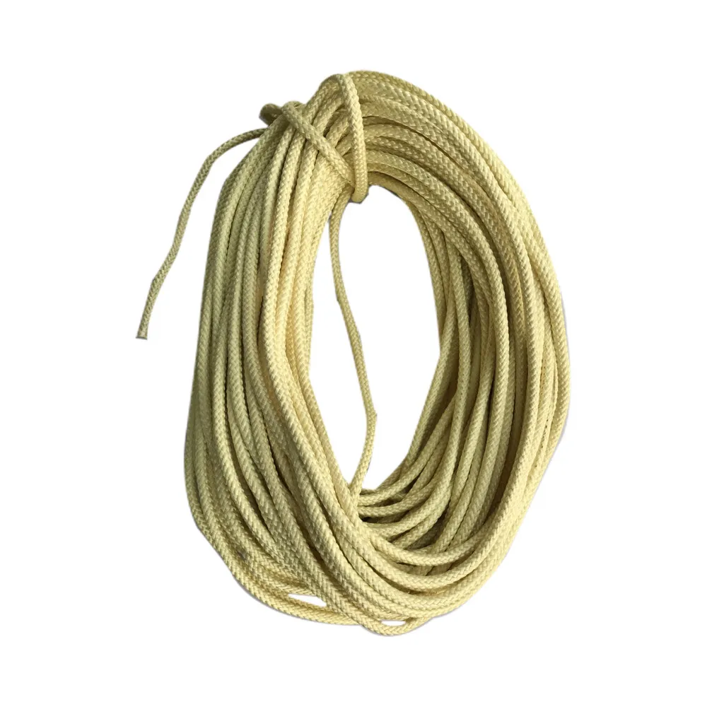factory price high strength 1mm 3mm 4mm kevlar rope
