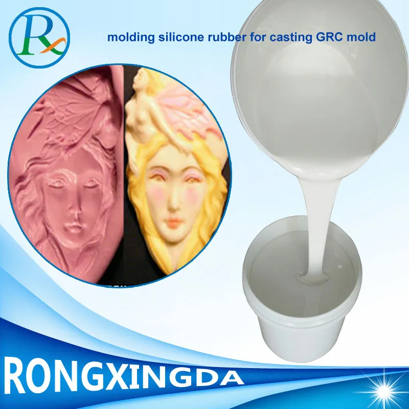 RTV-2 Жидкая силиконовая резина для литья grc формы