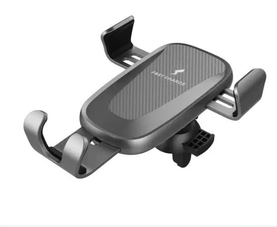 
2019 Air vent mounting gravity wireless pocket car charger for mobile phone 
