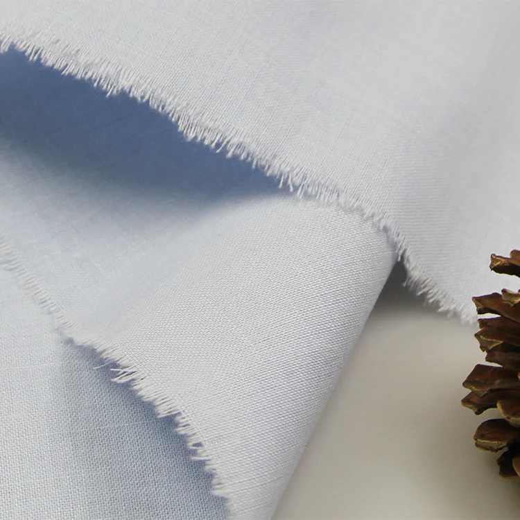 
Customized cheap natural pure linen fabric wholesale 100% organic recycled linen fabric price 