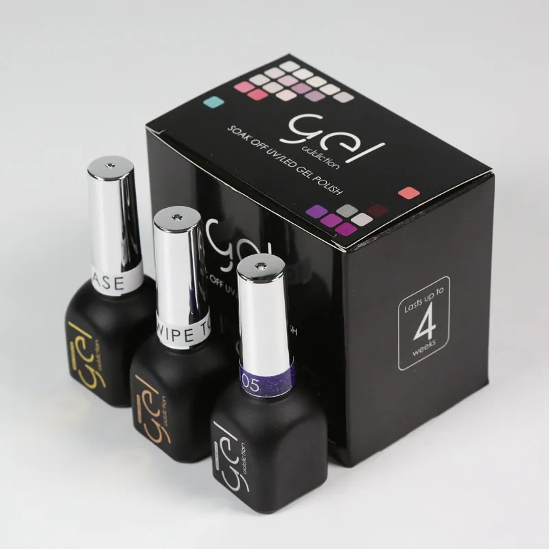 
wholesale uv gel nail art kit nail art tree step gel polish kit uv gel polish kit 