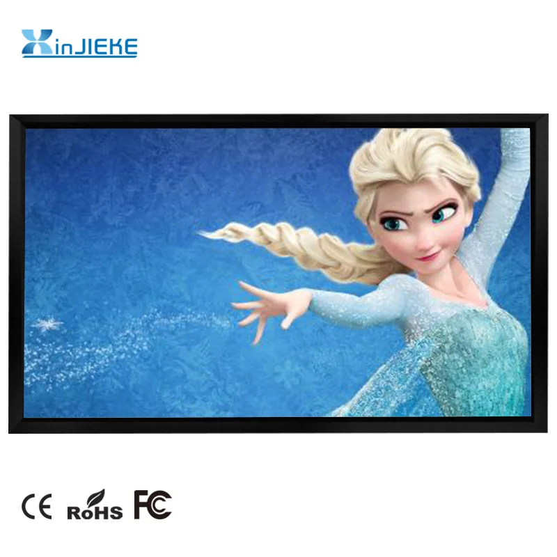 Elite firm settled wall fabric flatness projection screen