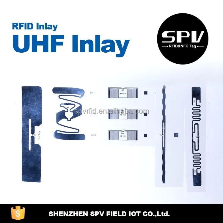 UHF/ВЧ Индивидуальные RFID Антенны Дизайн для Инкрустация Этикетки