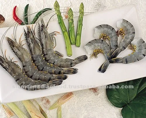 
Raw Black Tiger Shrimp (Shellon) 