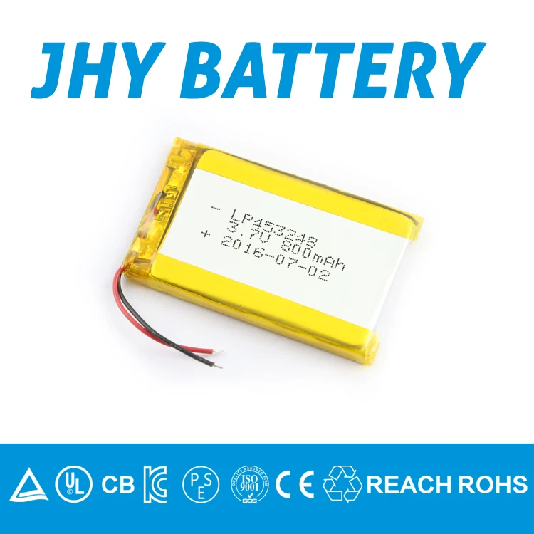 lithium battery 3.7v 250mah 552030 lipo battery rechargeable lithium ion battery