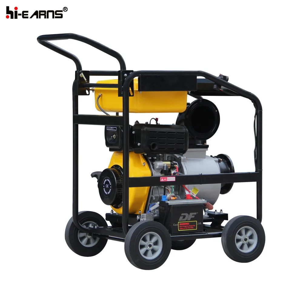irrigation diesel water pump set 6 inch