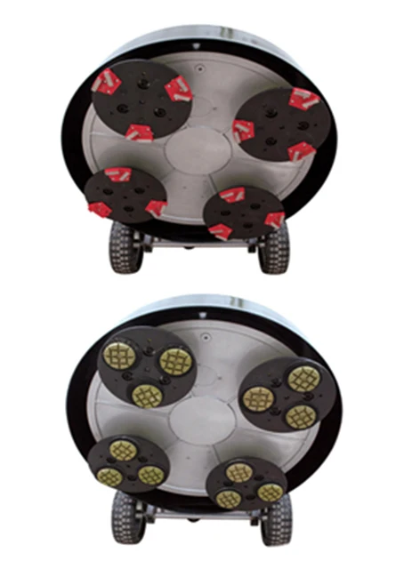 Concrete screed floor cleaning granite terrazzo trowel machine