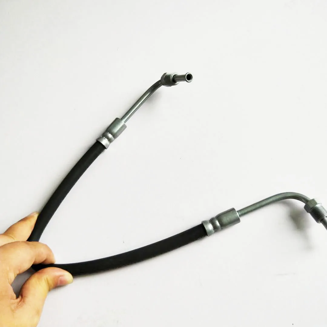 3/16 brake parts dot sae j1401 hydraulic brake hose rubber flexible brake hose and fittings