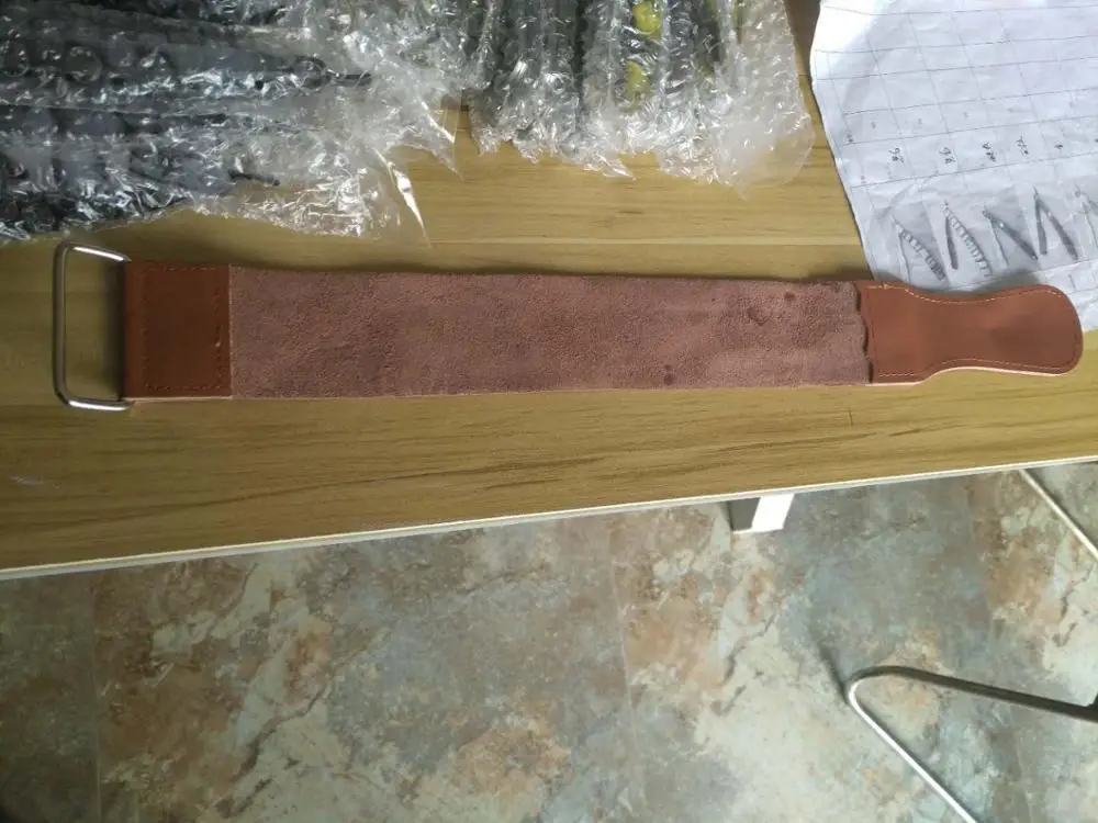 Real Cowhide Leather Sharpening Razor Strop
