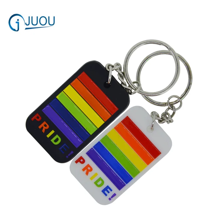 
High Quality Customized Printed PVC/Silicone Keychain Tag 