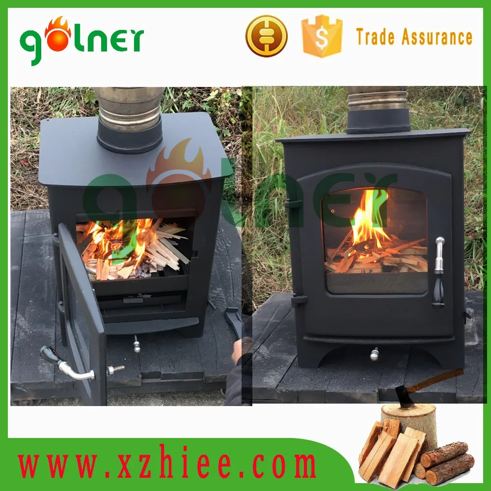 high quality wood stove and steel cast iron stove,small stove wood burning
